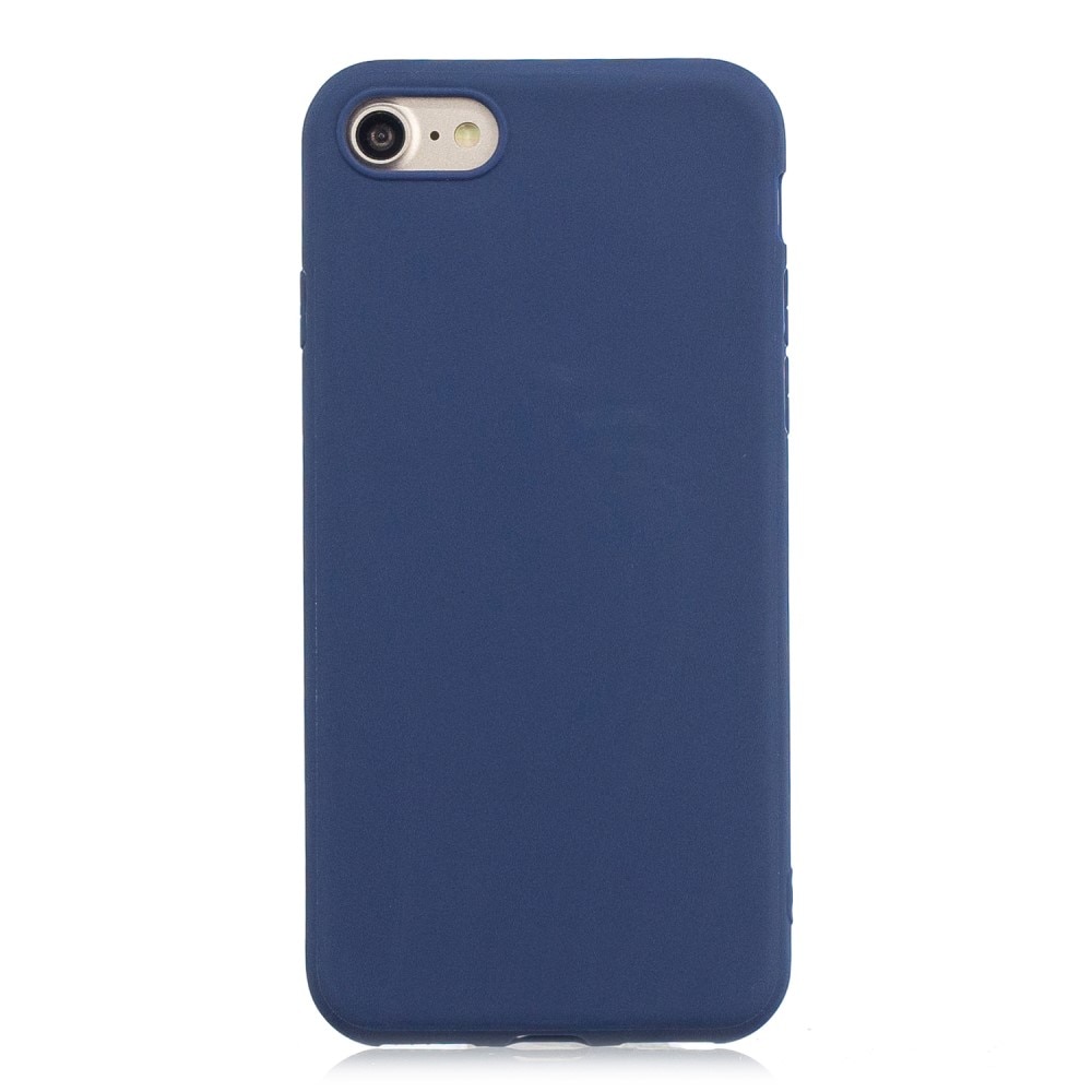 Coque TPU iPhone SE (2022), bleu
