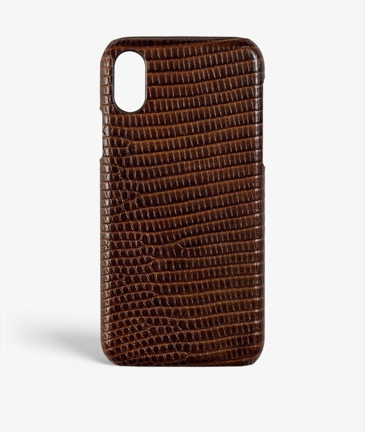 Coque iPhone Xs Max Varan Brown