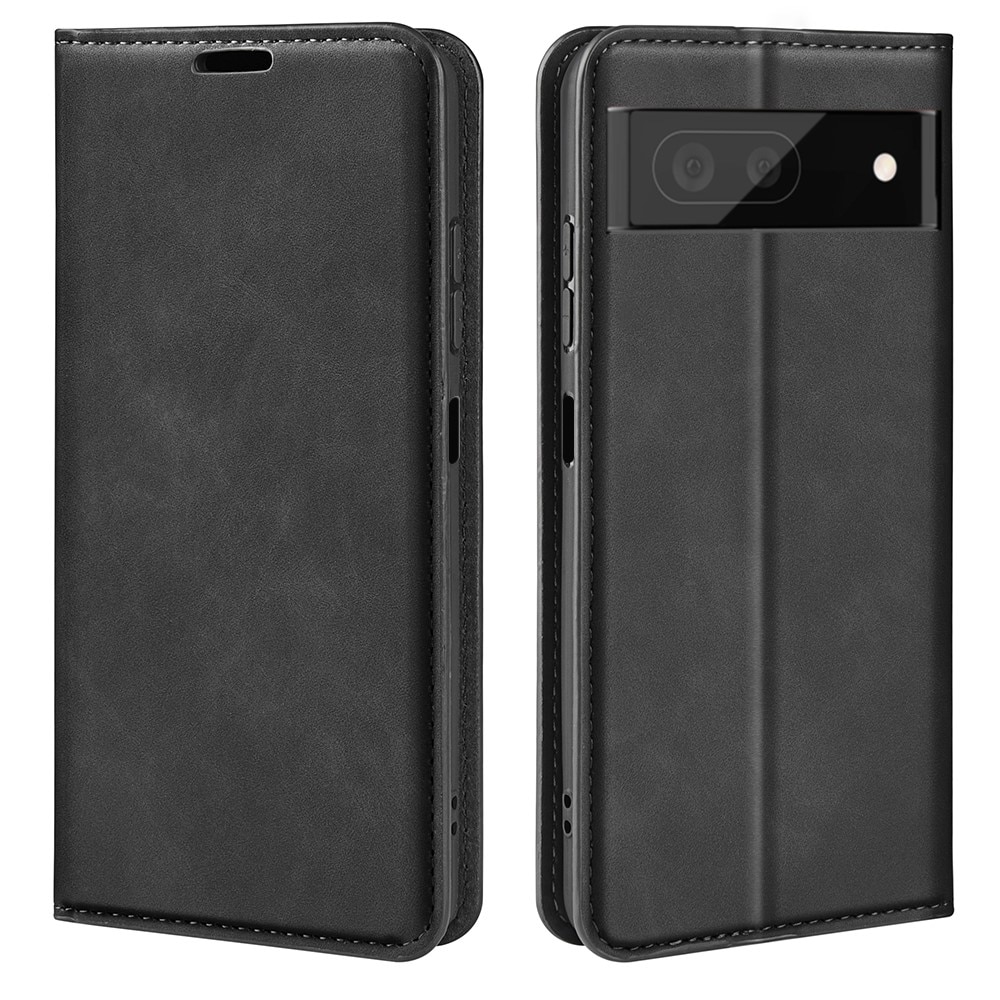 Coque portefeuille mince Google Pixel 7 Pro, noir