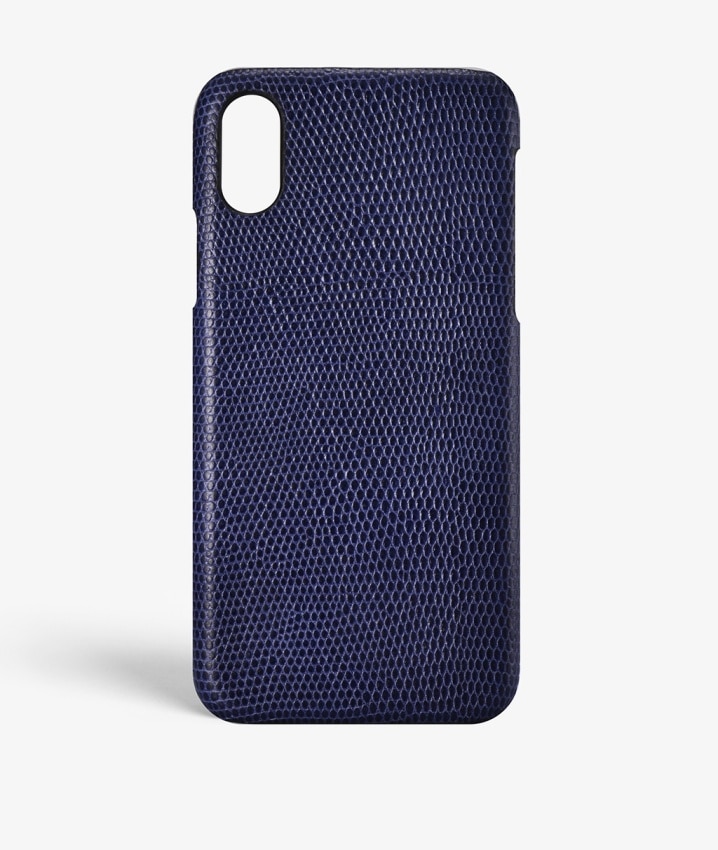 Coque iPhone Xs Max Lizard Navy