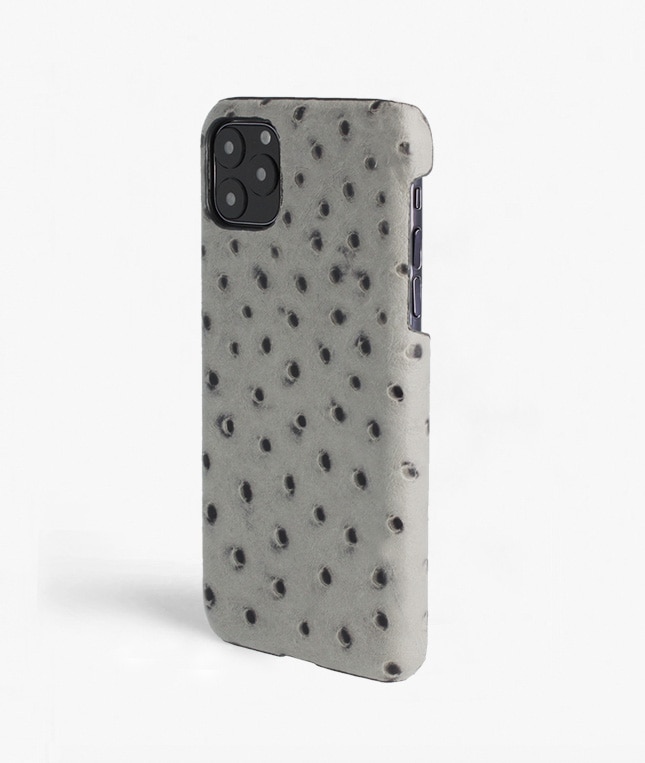 Coque iPhone 11 Pro Max Ostrich Gris