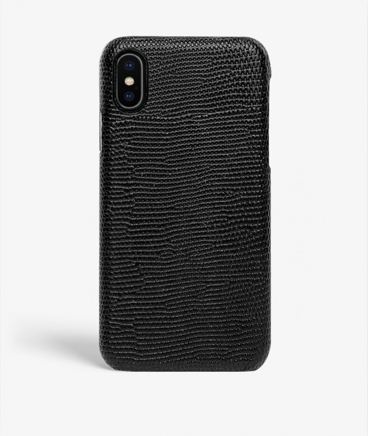 Coque iPhone X/XS Lizard Noir