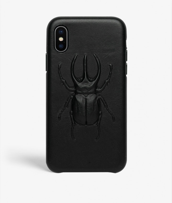 Coque iPhone Xs Max Beetle Calf Black