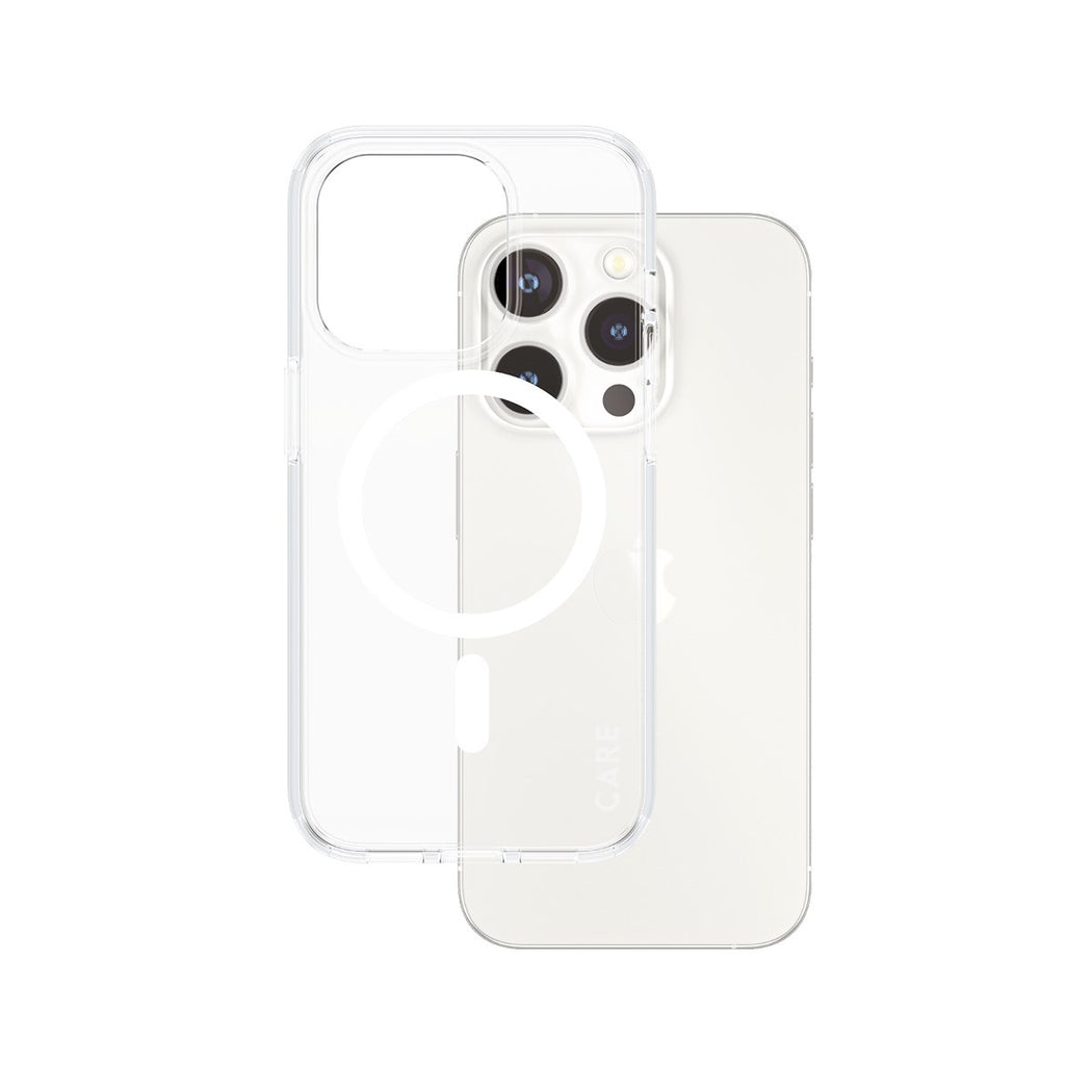 Urban Combat MagSafe Coque iPhone 15 Pro, transparent