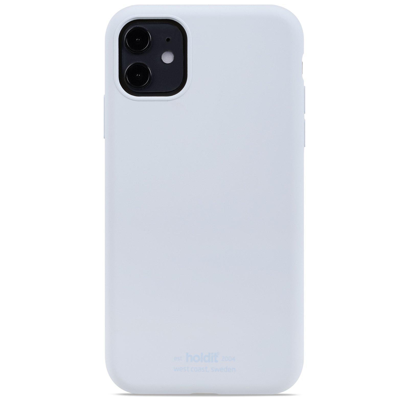 Coque en silicone iPhone XR, Mineral Blue