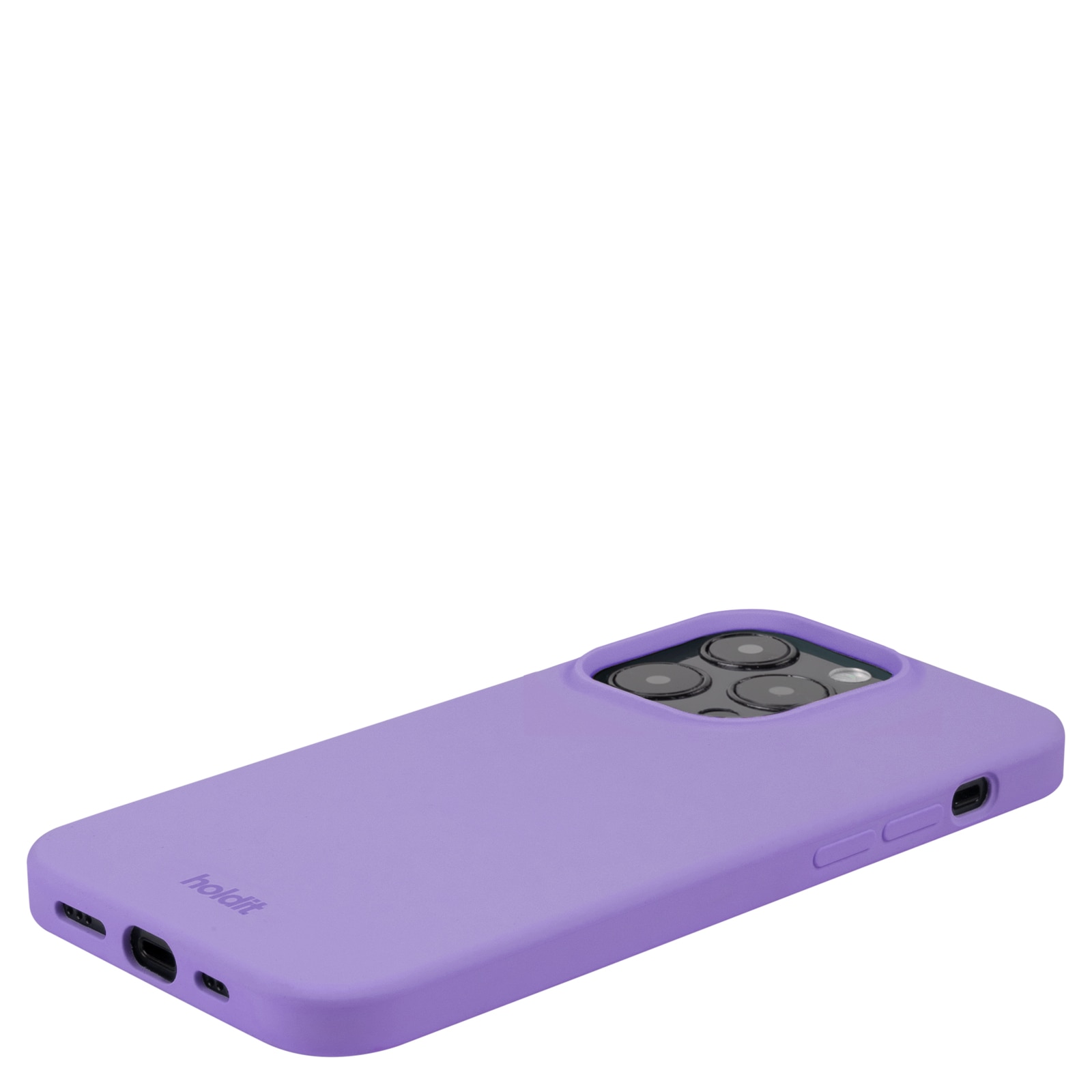 Coque en silicone iPhone 14 Pro, Violet