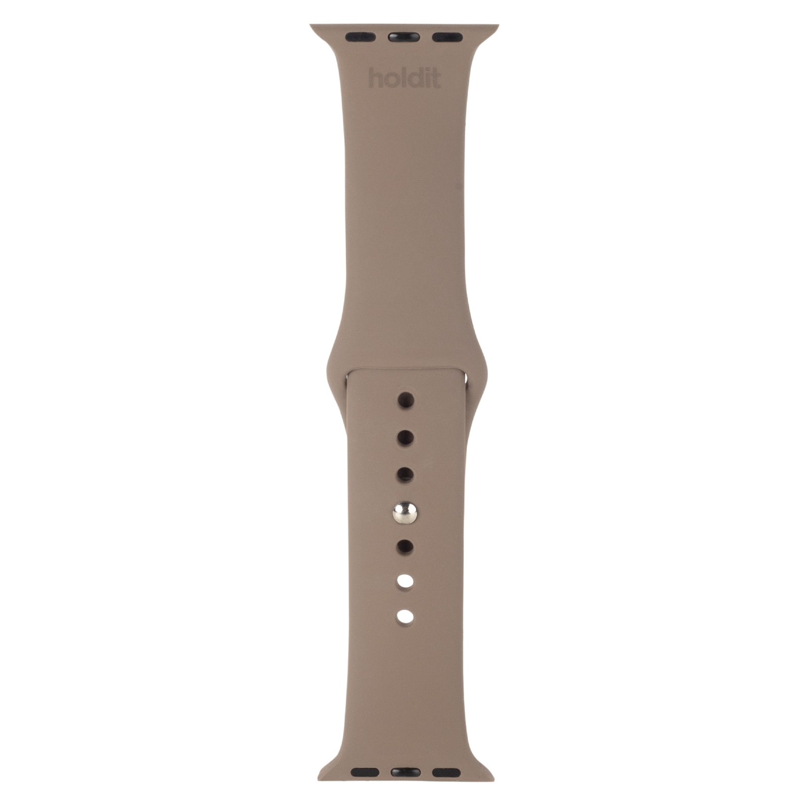 Bracelet en silicone Apple Watch 41mm Series 7, Mocha Brown