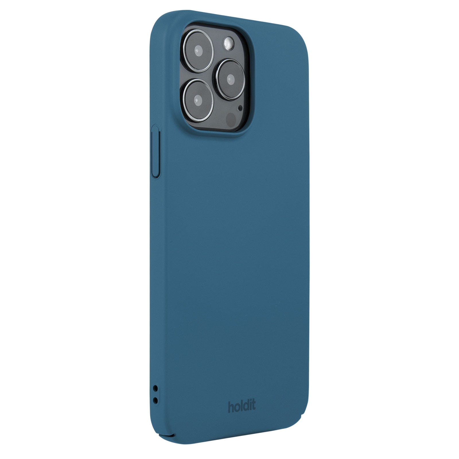 Coque Slim iPhone 15 Pro Max, Denim Blue