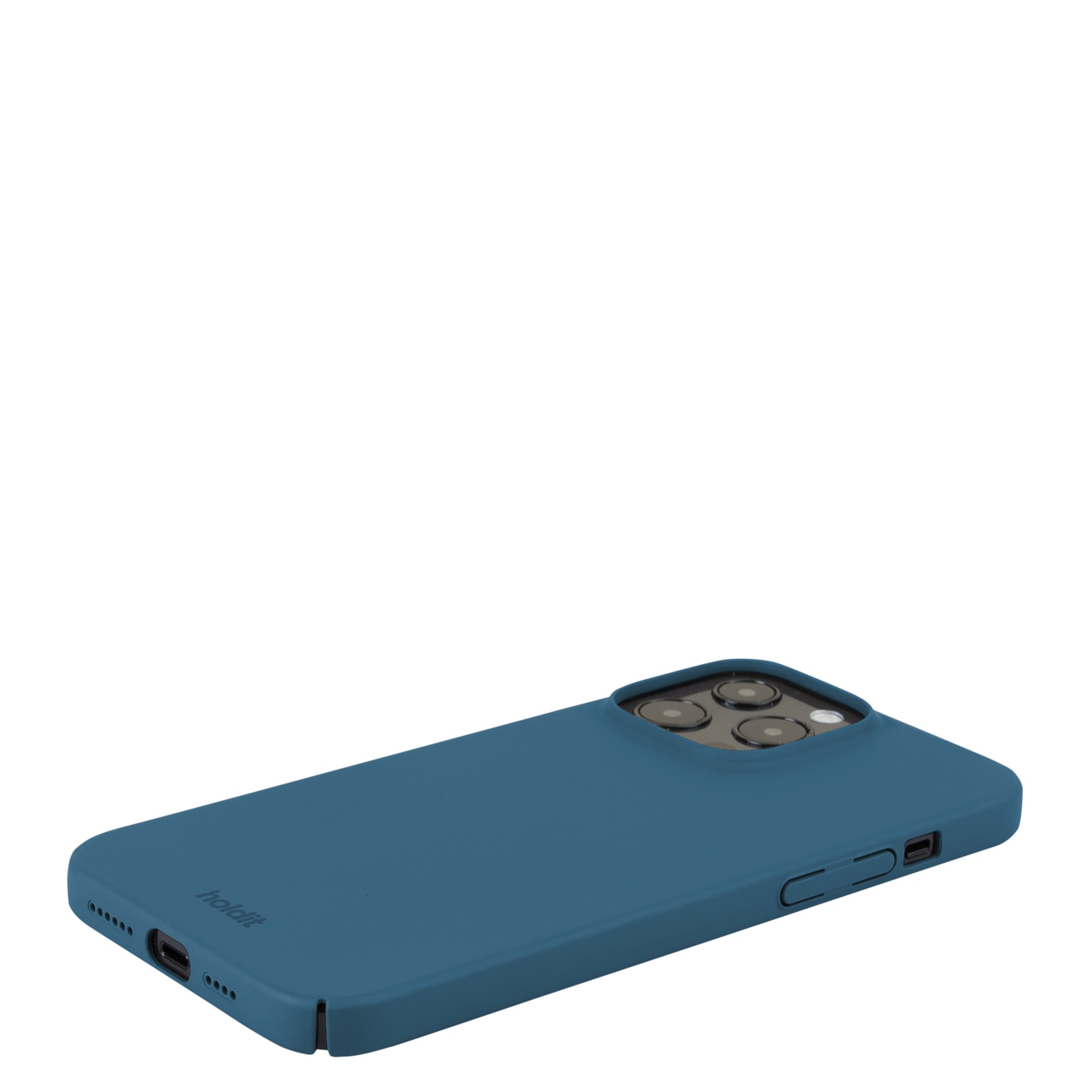 Coque Slim iPhone 15 Pro Max, Denim Blue