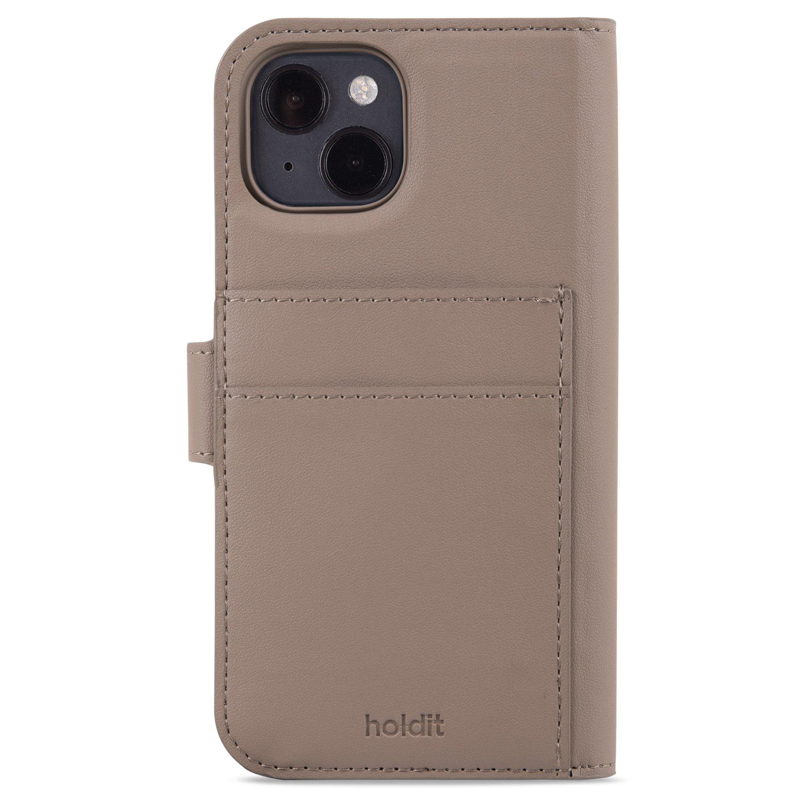 Étui Portefeuille Magnetique Plus iPhone 15, Mocha Brown