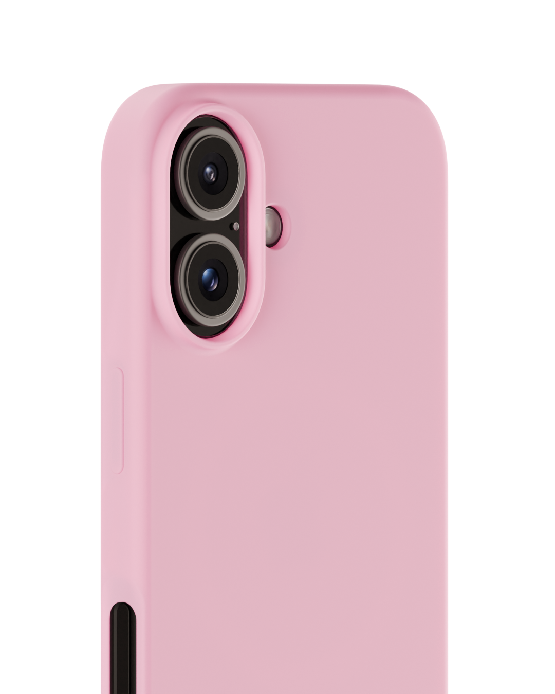 Coque en silicone pour iPhone 16, Pink