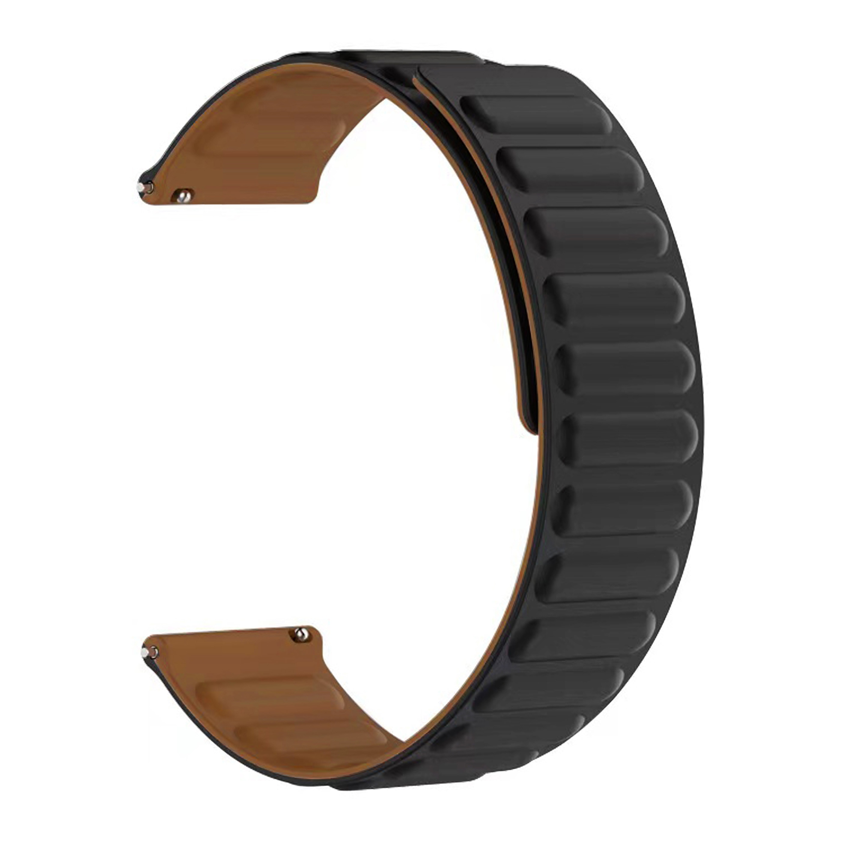 Bracelet magnétique en silicone Garmin Forerunner 55, noir