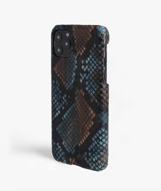 Coque iPhone 11 Pro Max Python Multicolor Sunset Blue