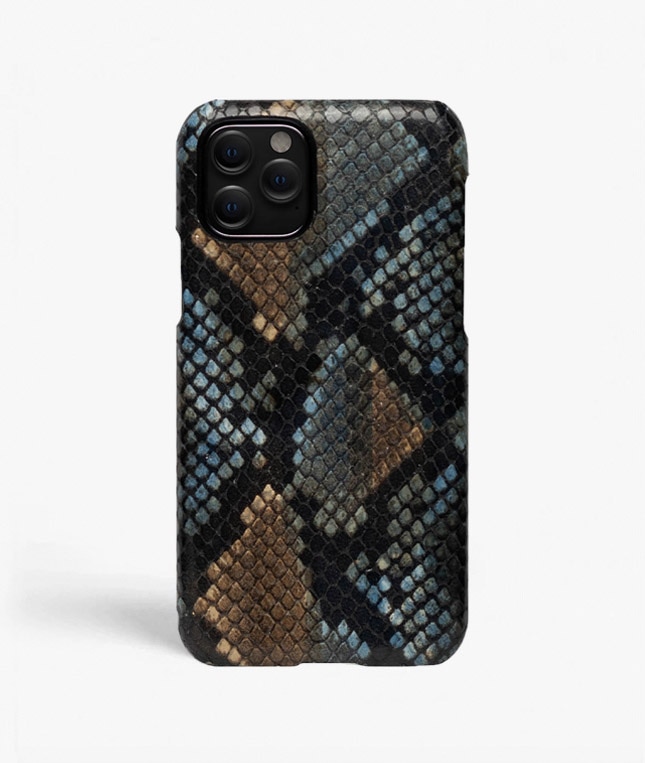 Coque iPhone 11 Pro Python Multicolor Sunset Blue