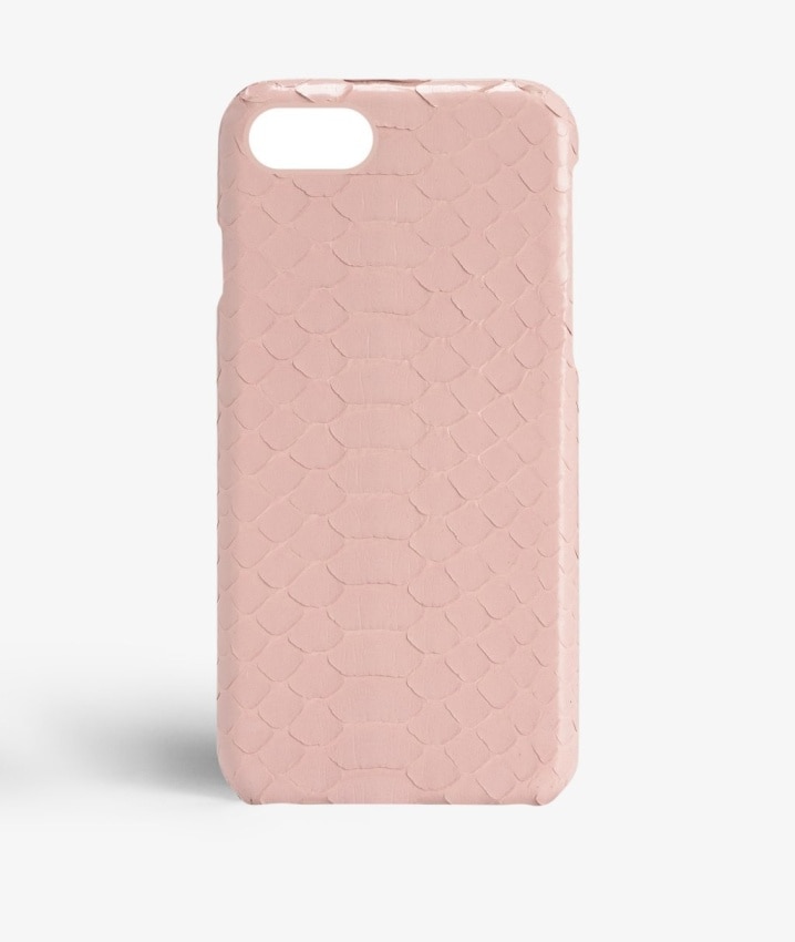 Coque iPhone SE 2022 Real Python Rose