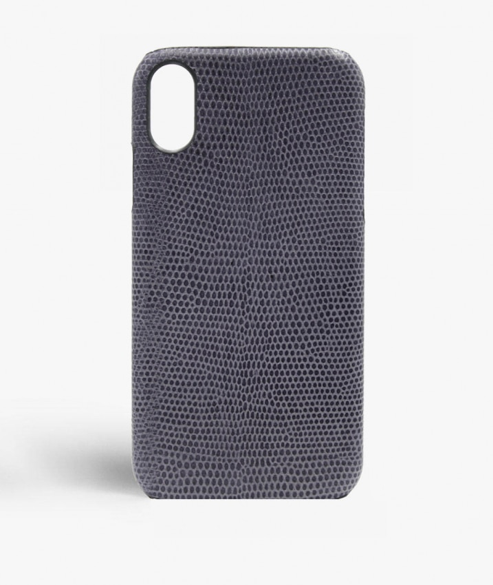 Coque iPhone Xr Lizard Navy