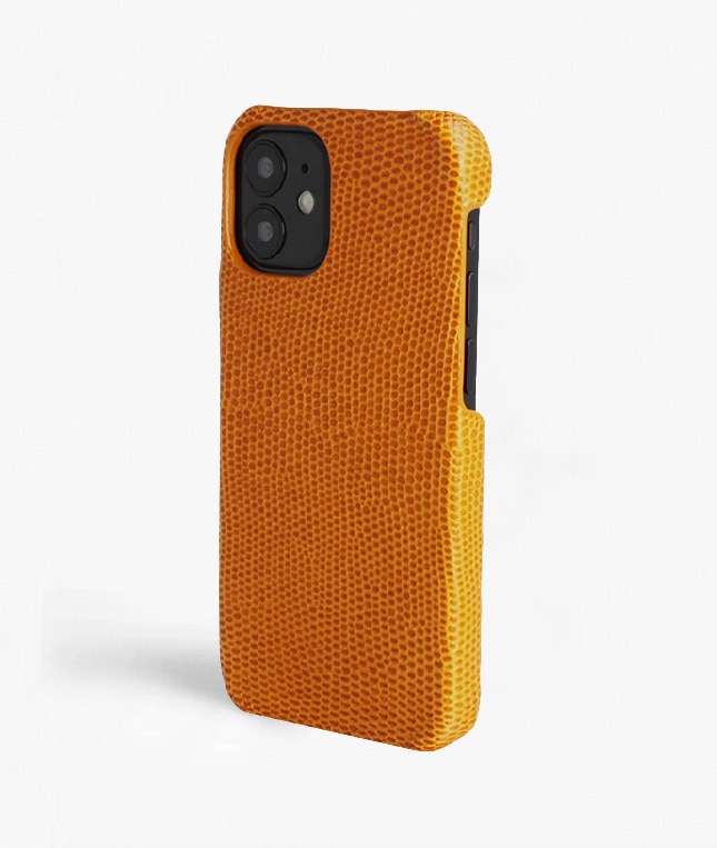 Coque iPhone 12 Mini Lizard Jaune