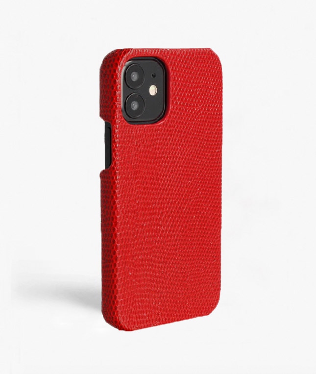 Coque iPhone 12 Mini Lizard Rouge