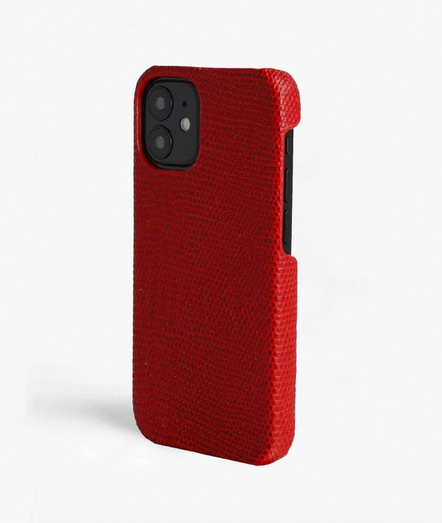 Coque iPhone 12 Mini Lizard Rouge