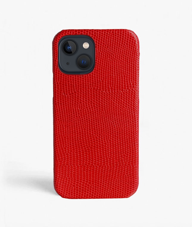 Coque iPhone 13 Mini Lizard Rouge