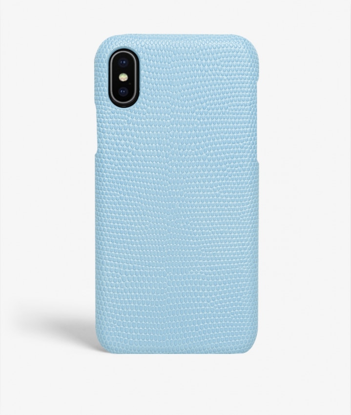 Coque iPhone Xs Max Lizard Bleu