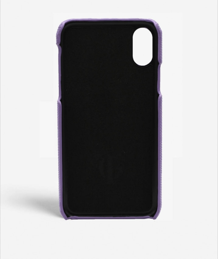 Coque iPhone X/XS Lizard Violet