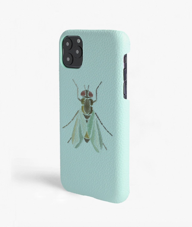 Coque iPhone 11 Pro Max Fly Calf Acqua