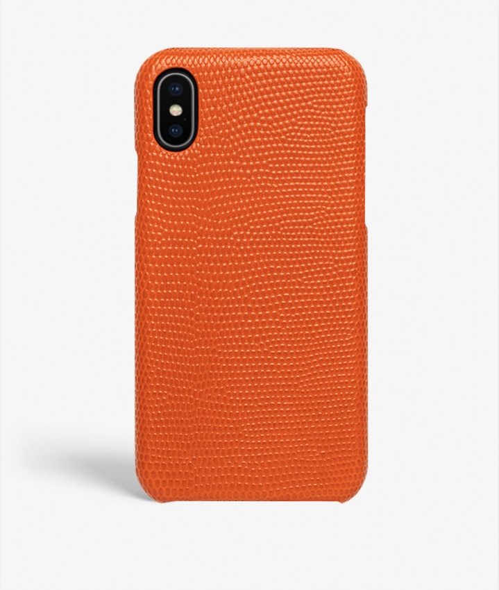 Coque iPhone X/XS Lizard Orange