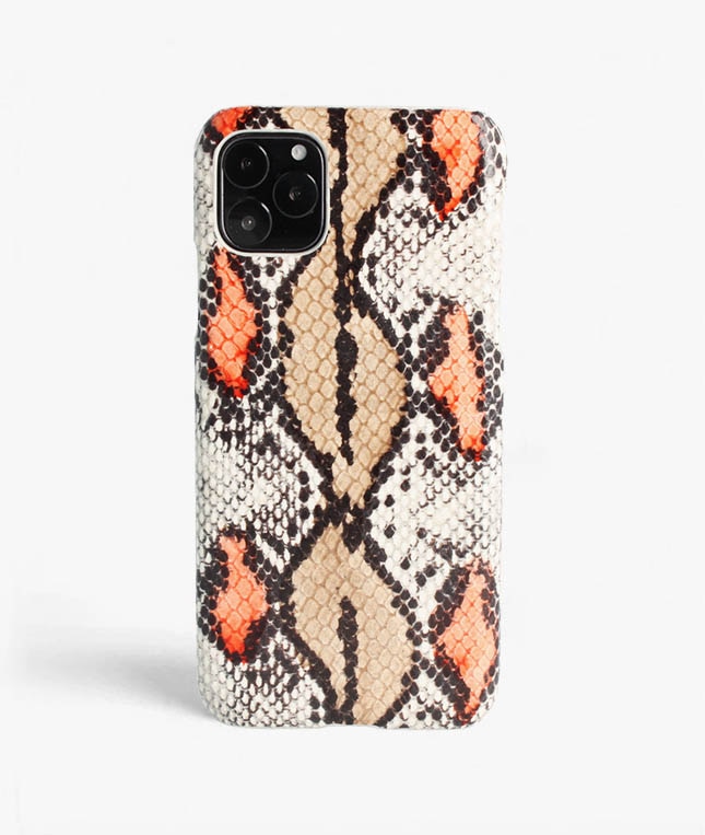 Coque iPhone 11 Pro Max Snake Plum/Peach