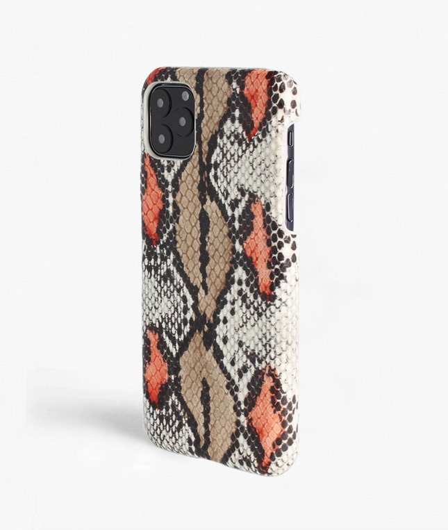 Coque iPhone 11 Pro Max Snake Plum/Peach