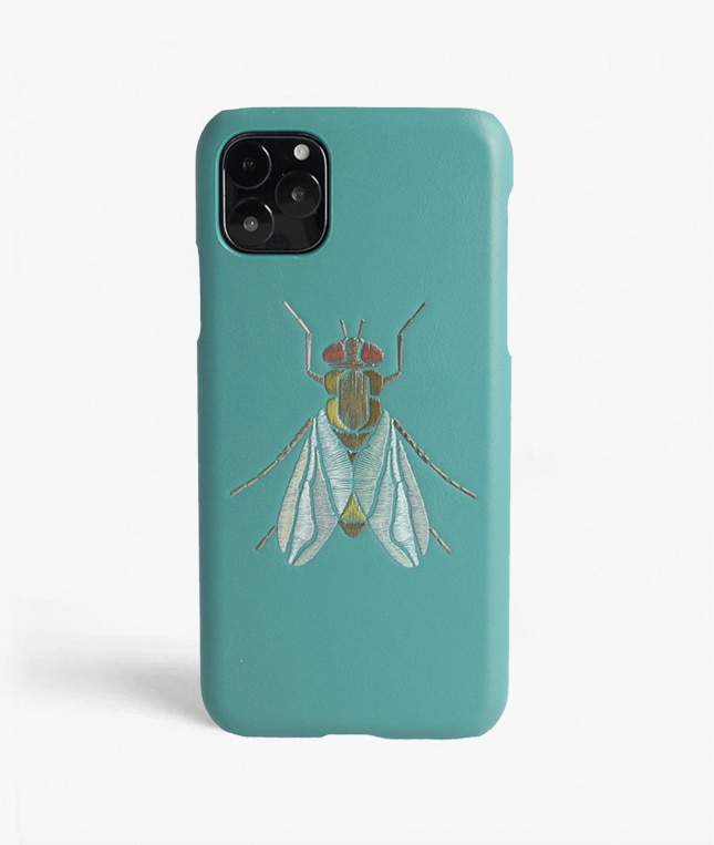 Coque iPhone 11 Pro Max Fly Calf Teal