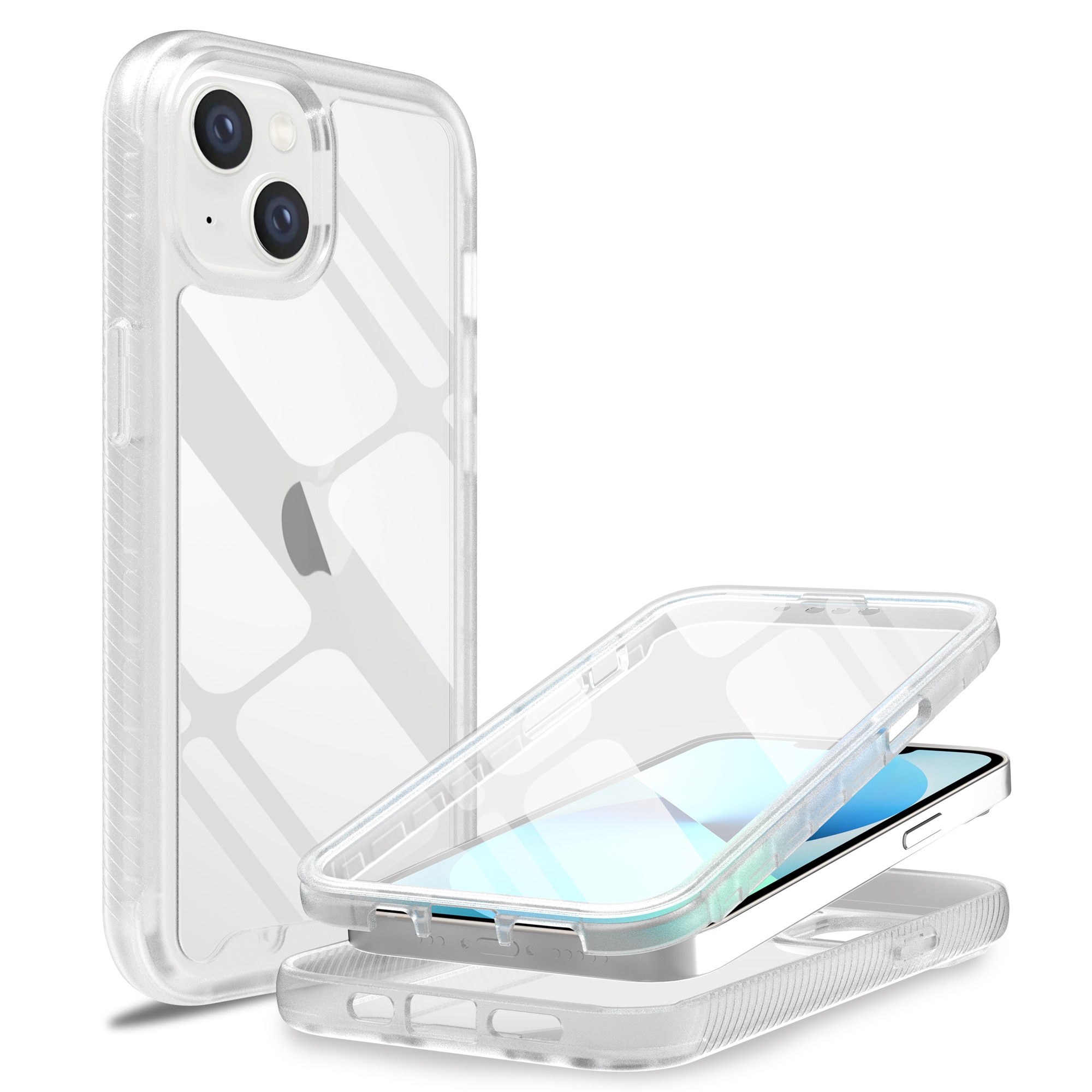 Coque Full Protection iPhone 13 Mini, transparent