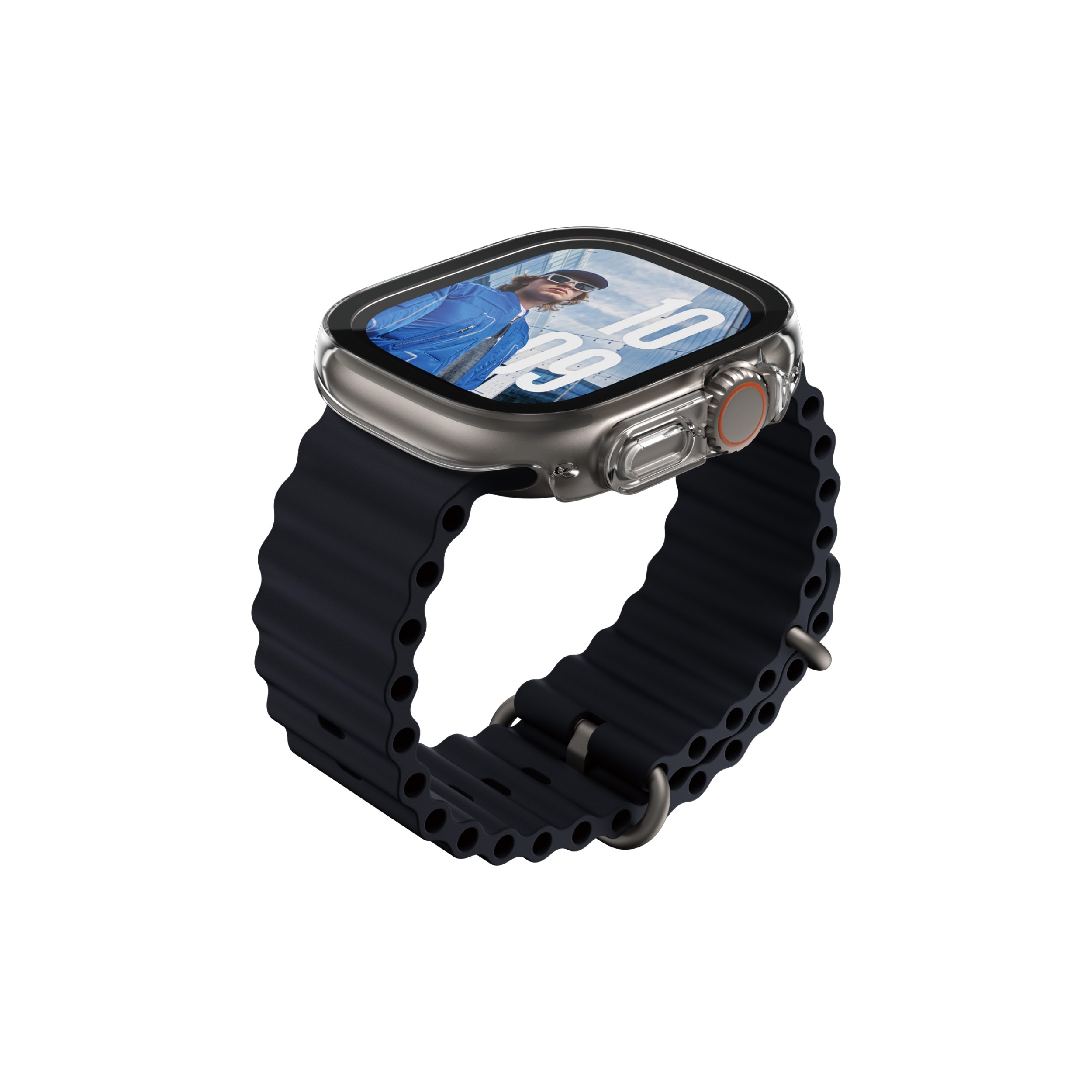 Full Body Slim Coque Apple Watch Ultra 49mm 2nd Gen, transparent