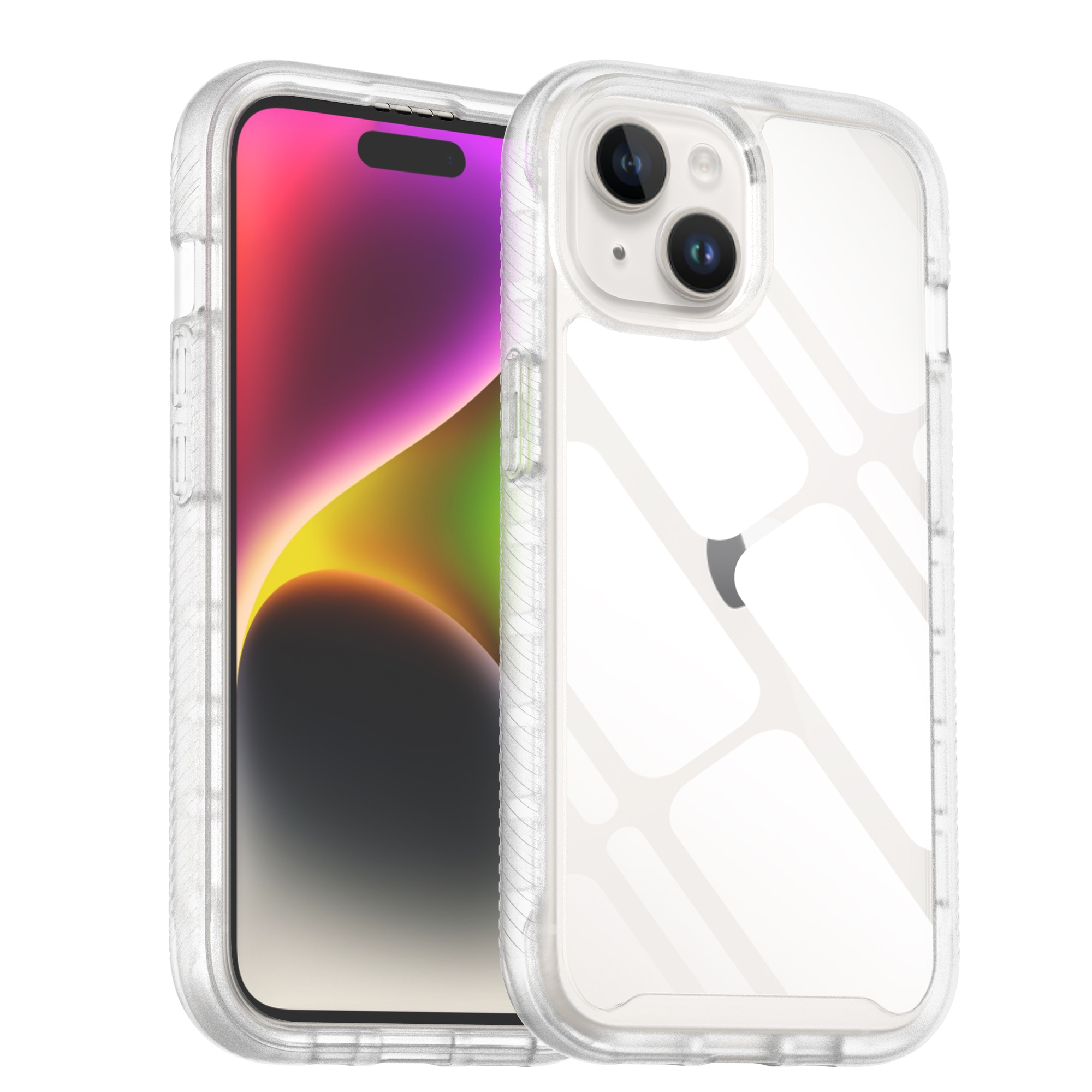 Coque Full Protection iPhone 15 Plus, transparent