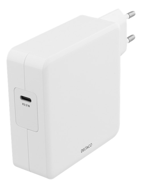 Adaptateur secteur USB-C 87 W Blanc