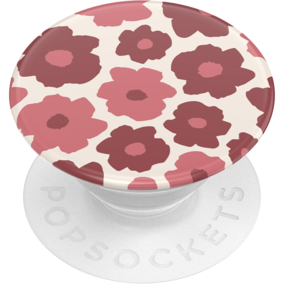 PopGrip Support et Grip pour Smartphone, Mauve Floral