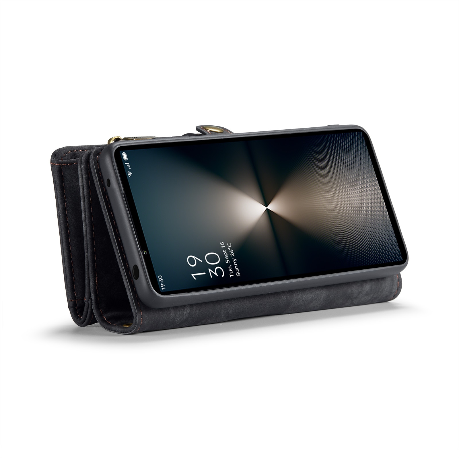 Étui portefeuille multi-cartes Sony Xperia 10 VI, gris