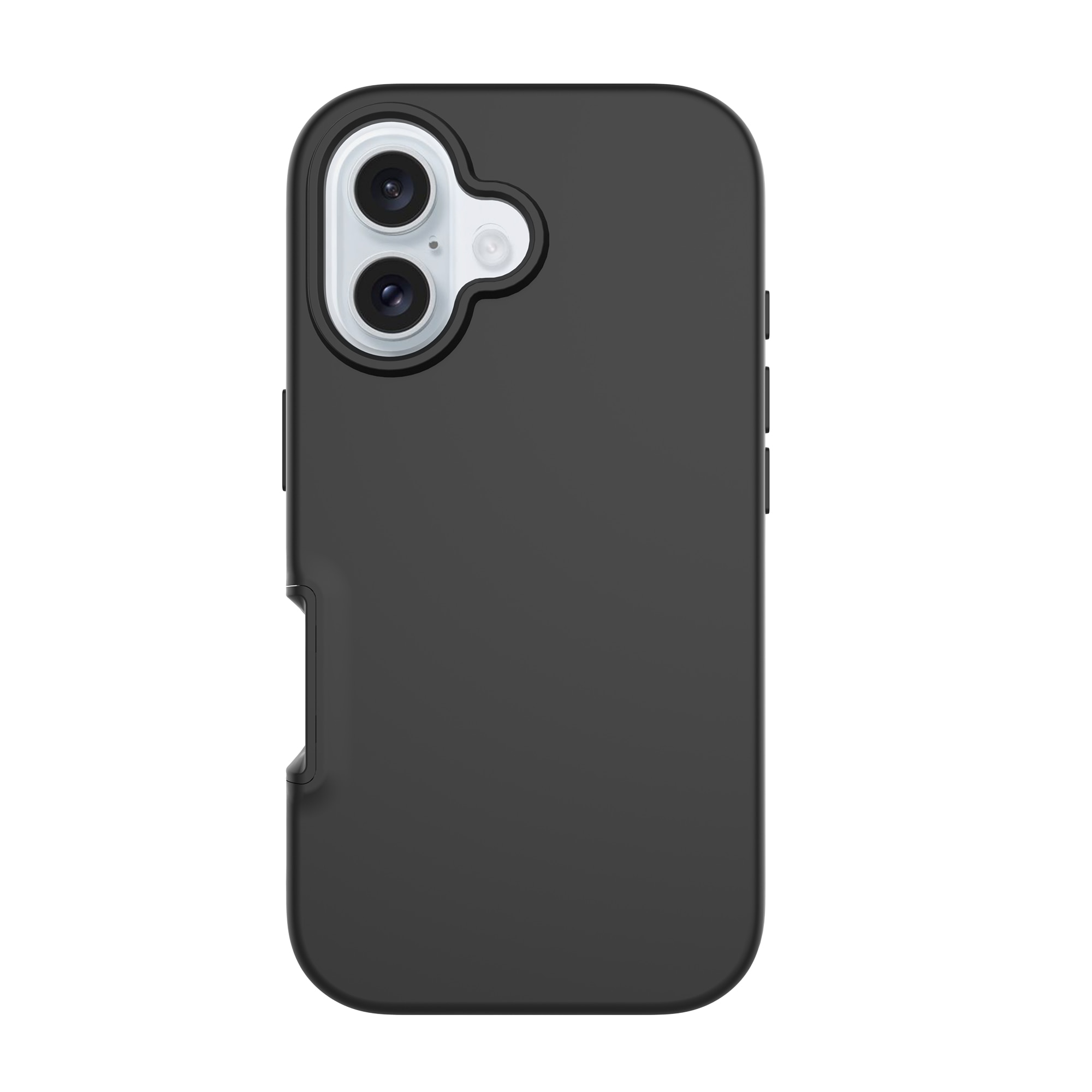 Coque Full Protection iPhone 16, noir