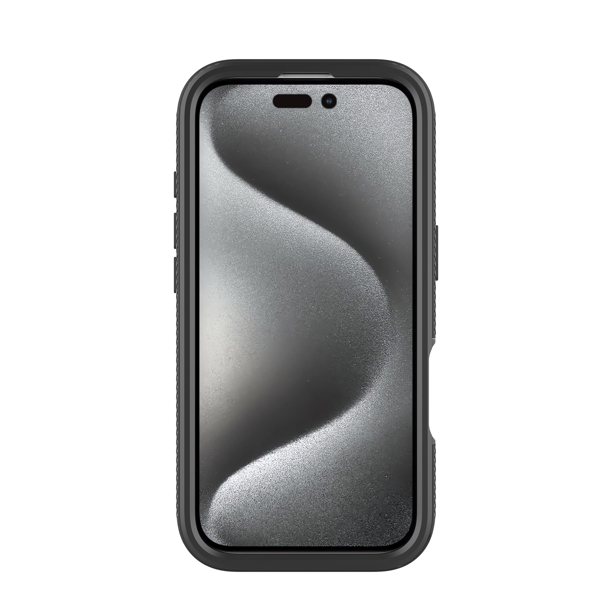 Coque Full Protection iPhone 16 Pro, noir/transparent