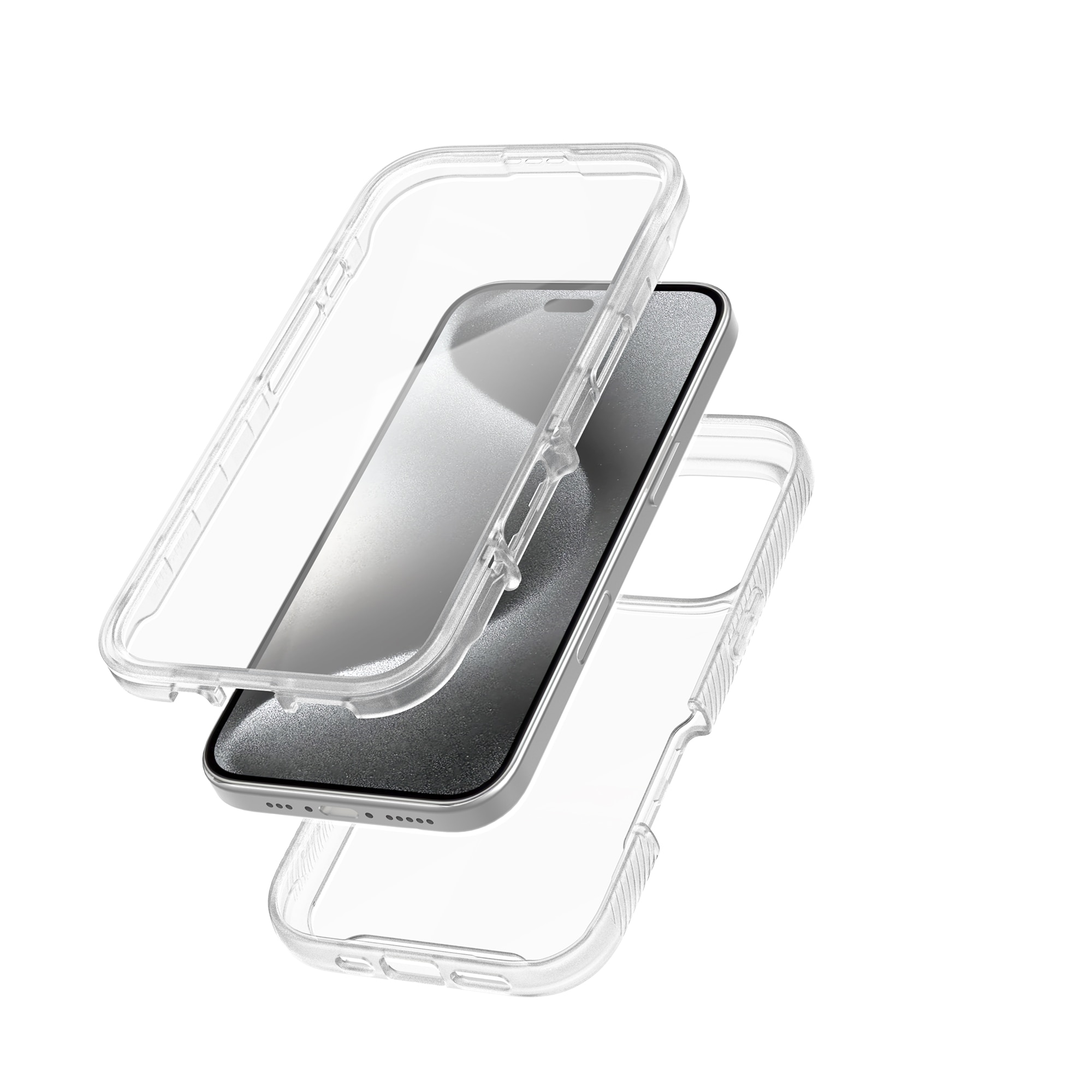 Coque Full Protection iPhone 16 Pro Max, transparent