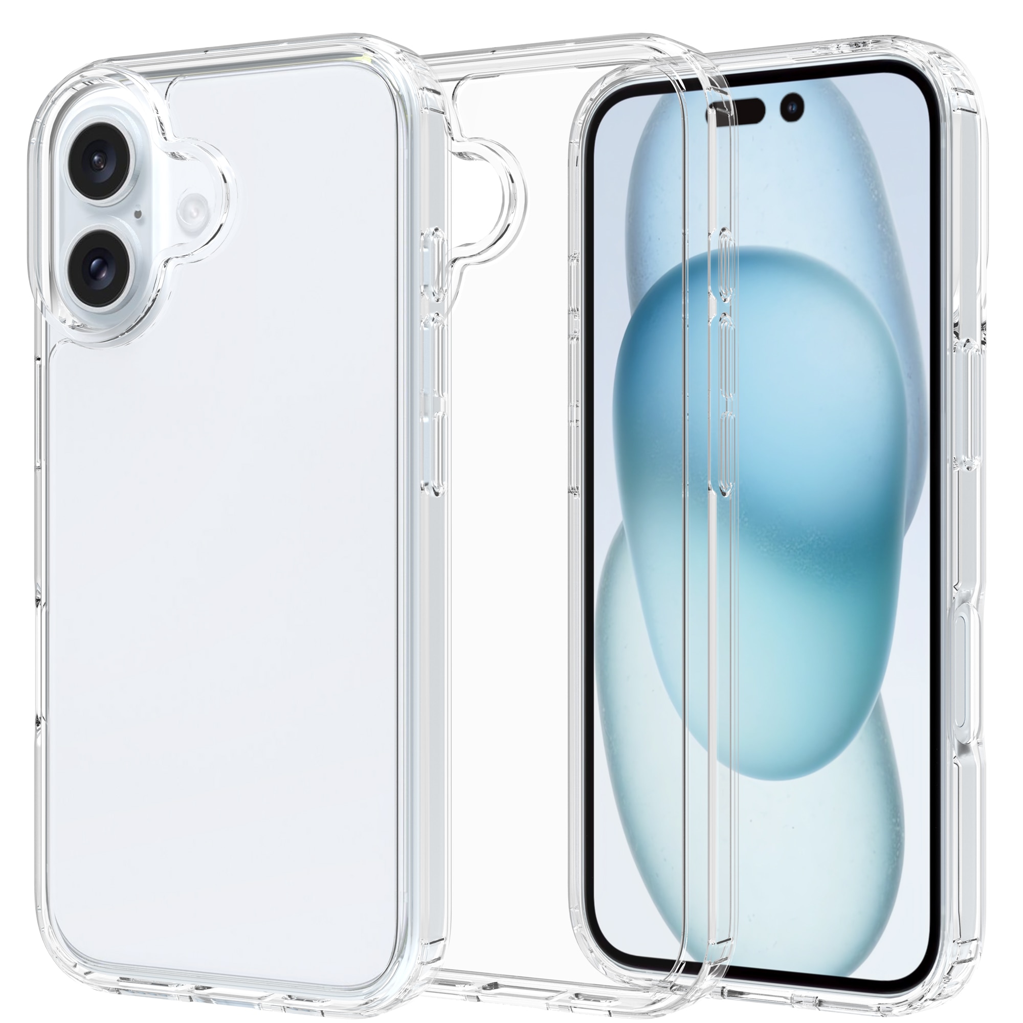 Kit pour iPhone 16 : Coque et protecteur d’écran