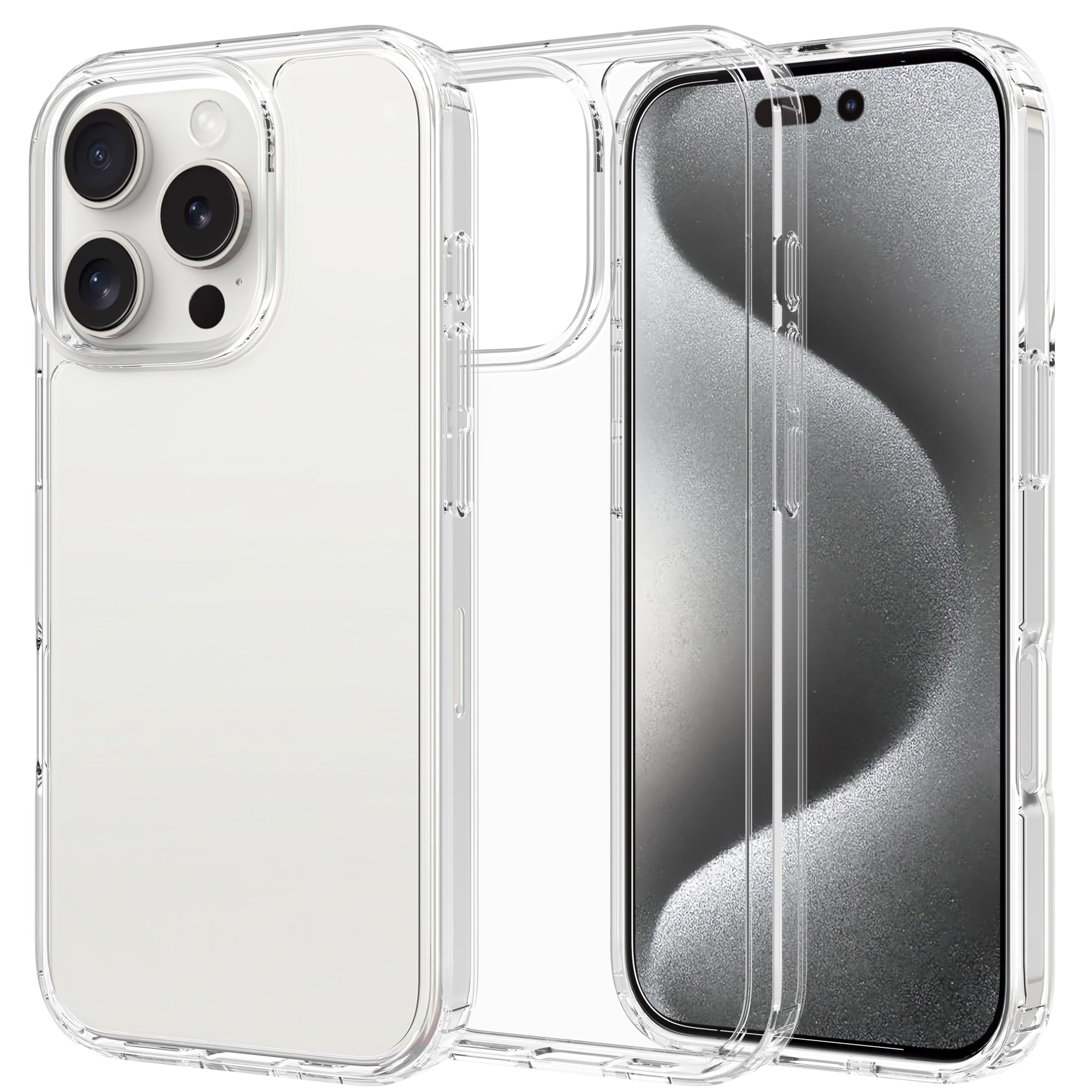 Kit pour iPhone 16 Pro : Coque et protecteur d’écran