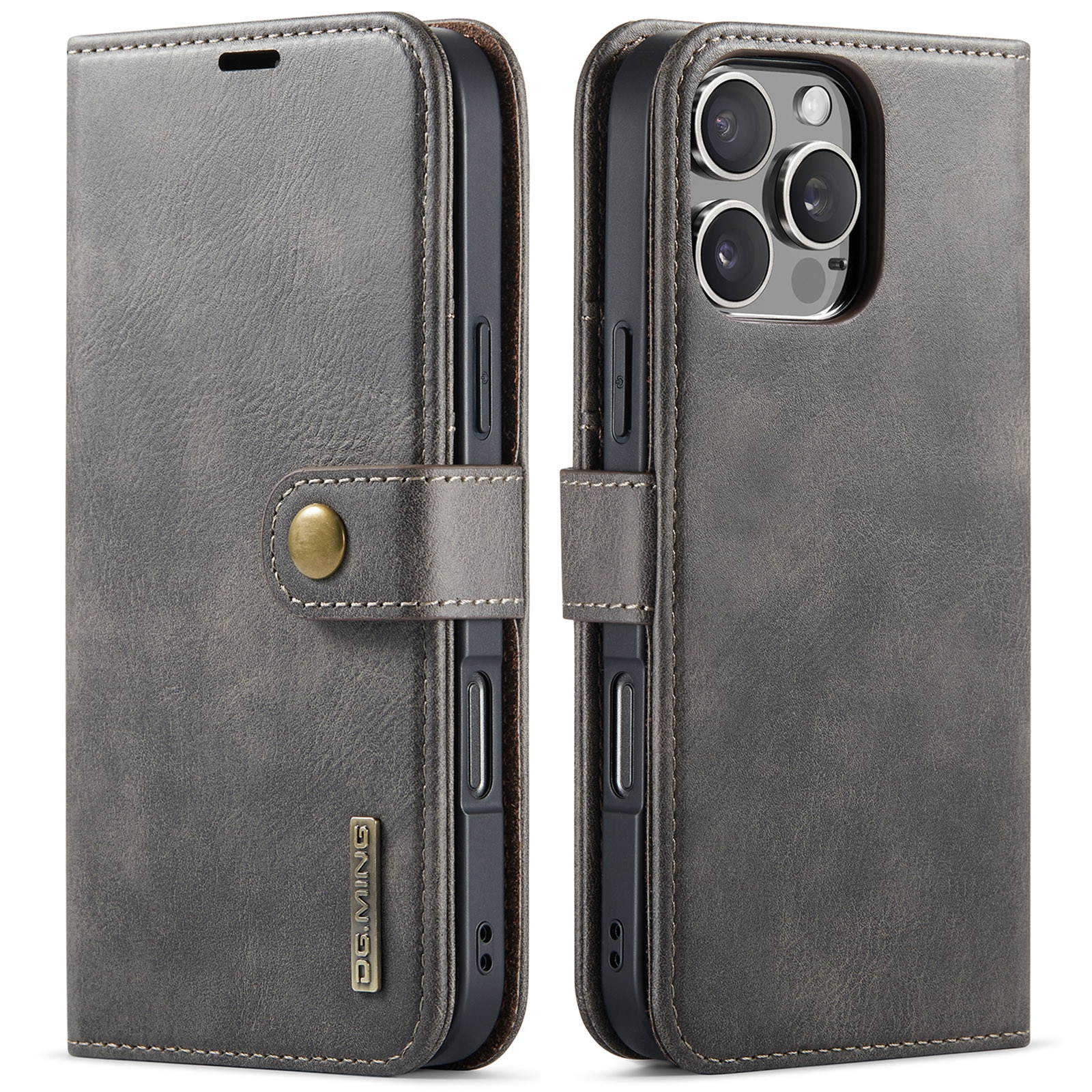 Étui portefeuille Magnet Wallet iPhone 16 Pro Max, Brown