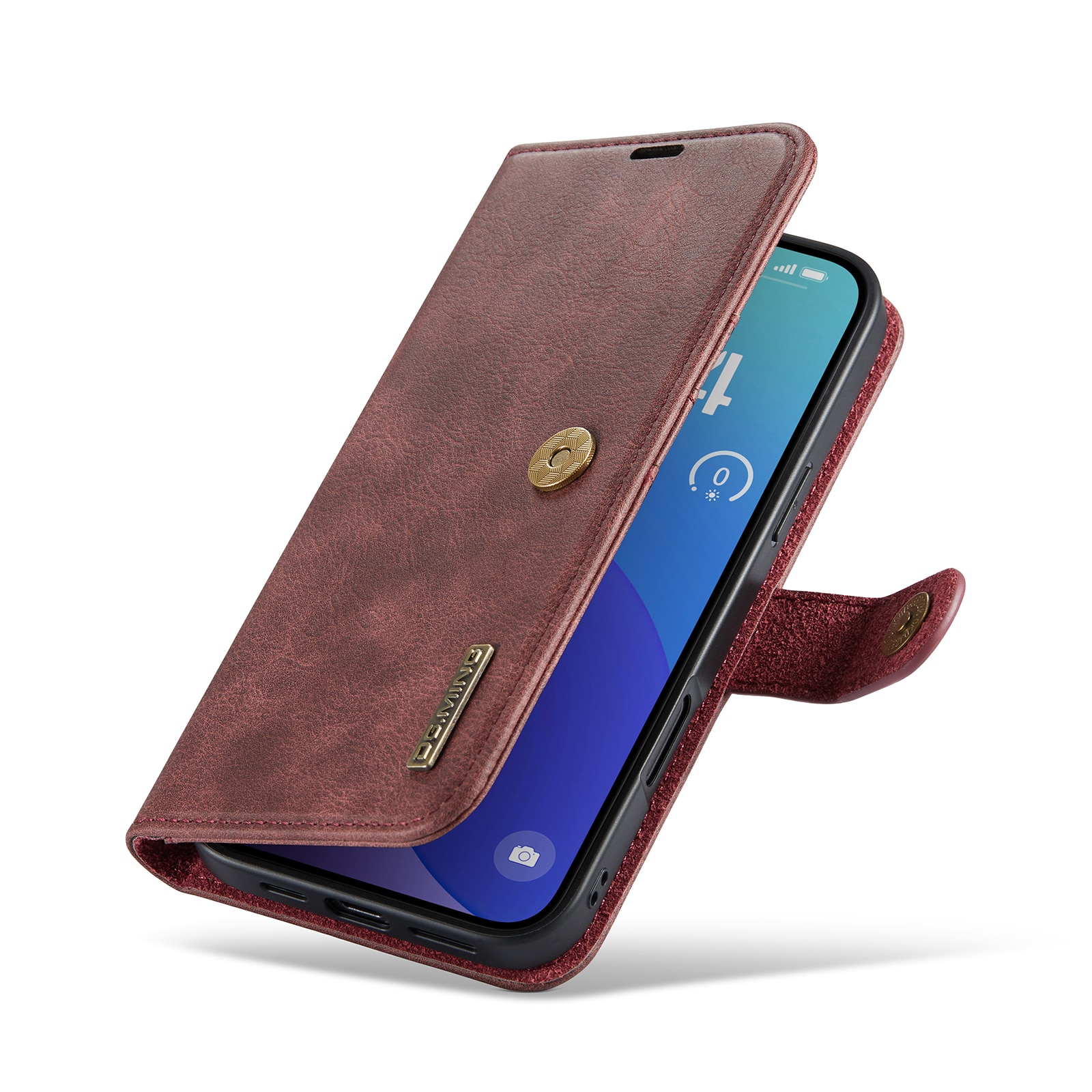 Étui portefeuille Magnet Wallet iPhone 16 Pro Max, Red