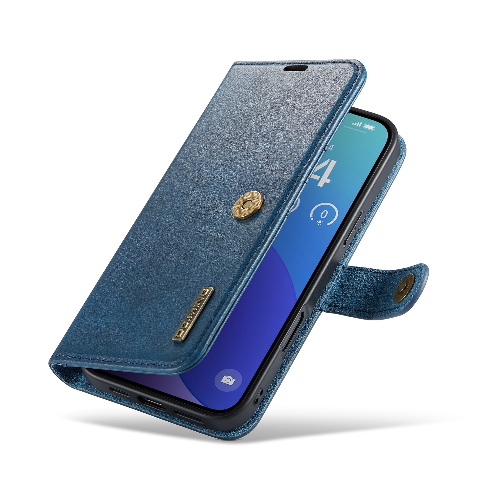 Étui portefeuille Magnet Wallet iPhone 16 Pro, Blue