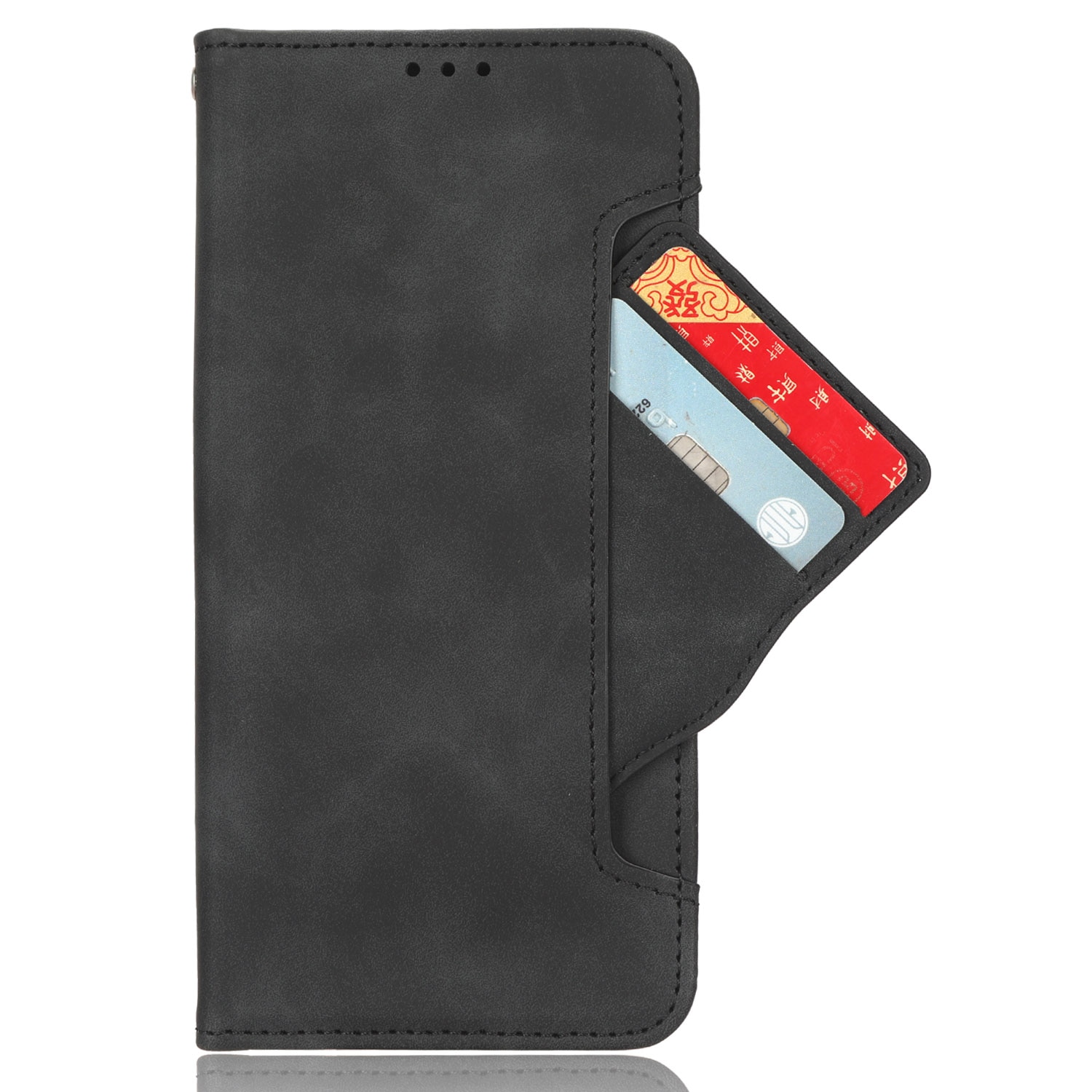 Étui portefeuille Multi iPhone 16, noir