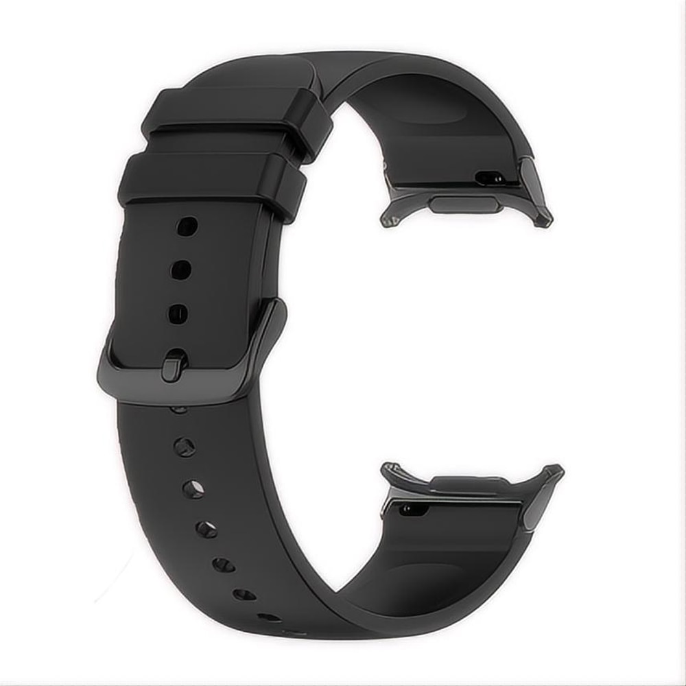 Bracelet en silicone pour Samsung Galaxy Watch Ultra 47mm, noir