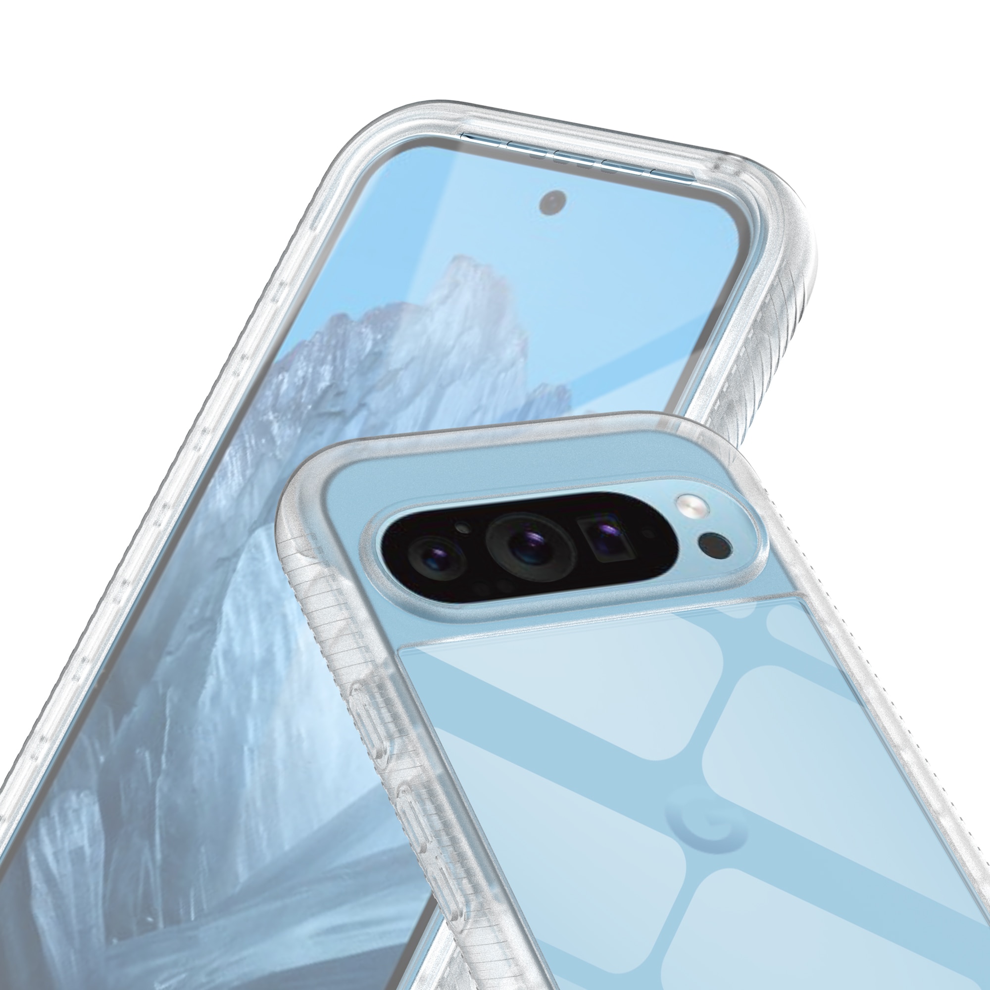 Coque Full Protection Google Pixel 9, transparent