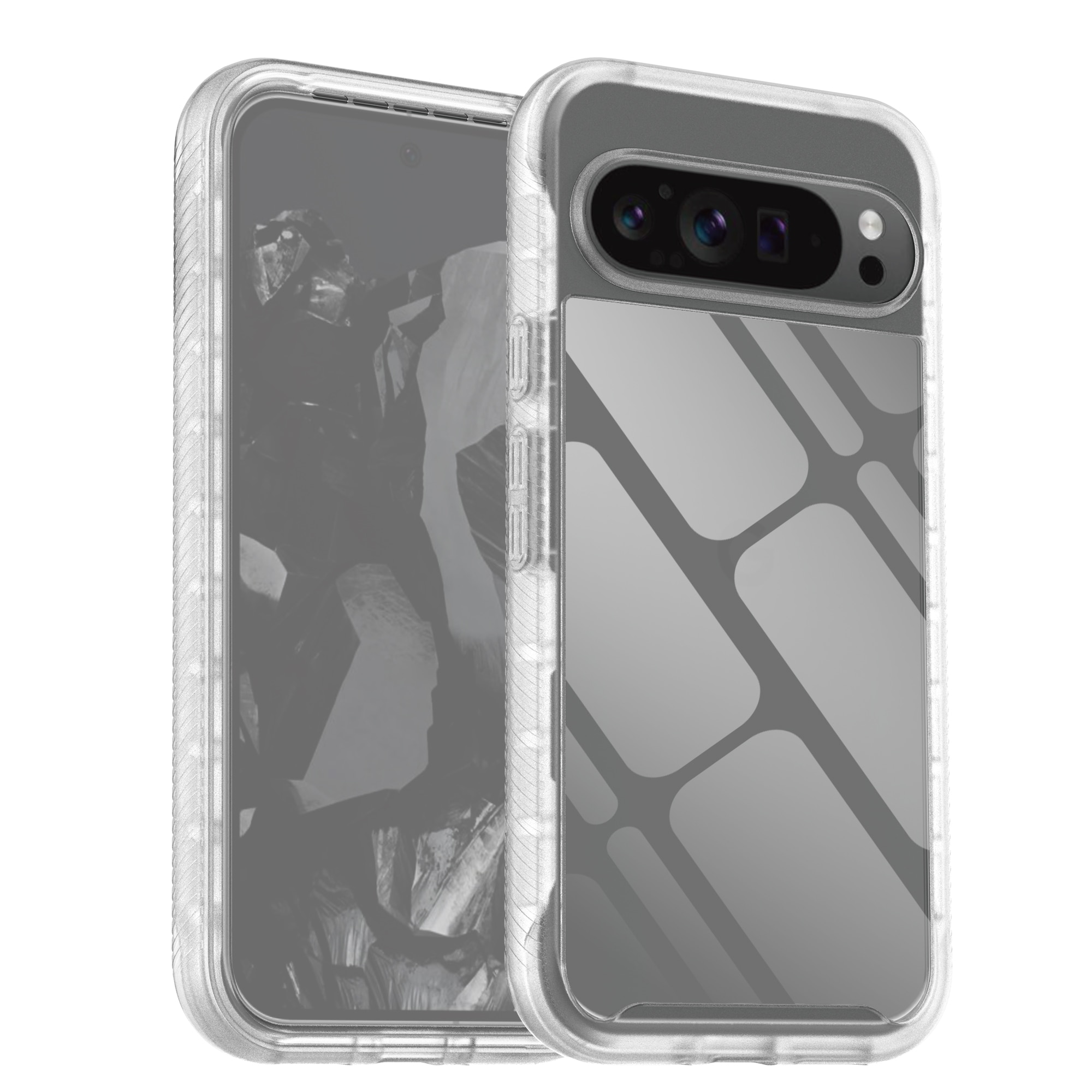 Coque Full Protection Google Pixel 9 Pro XL, transparent