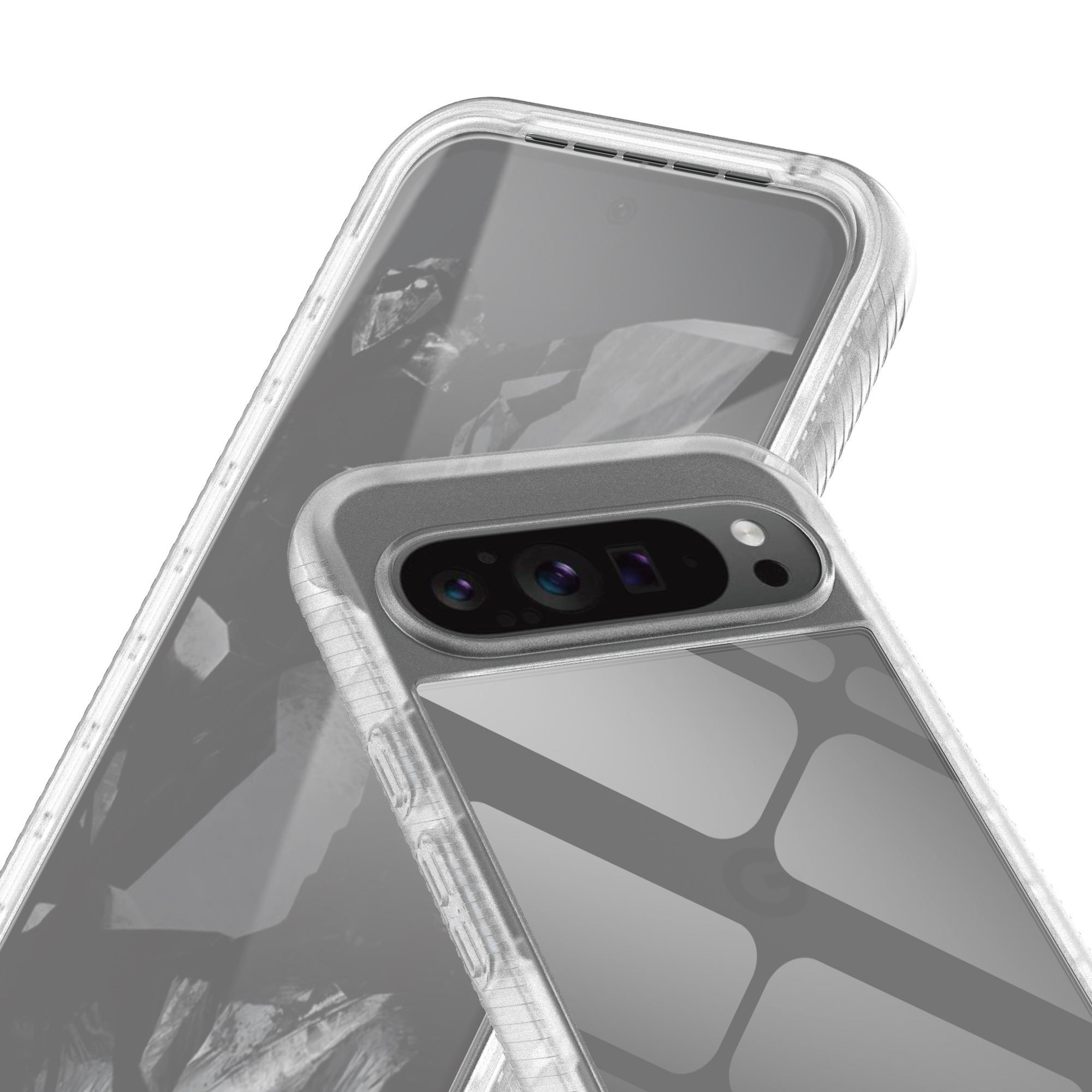 Coque Full Protection Google Pixel 9 Pro XL, transparent